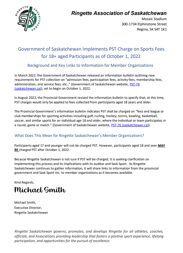 government-of-saskatchewan-pst-charges-on-sports-fees-ringette